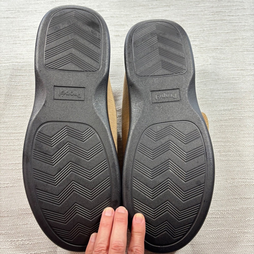 Propet Mens Cush N Foot Corduroy Adjustable Strap Comfort Slippers Size 15M - Picture 5 of 8